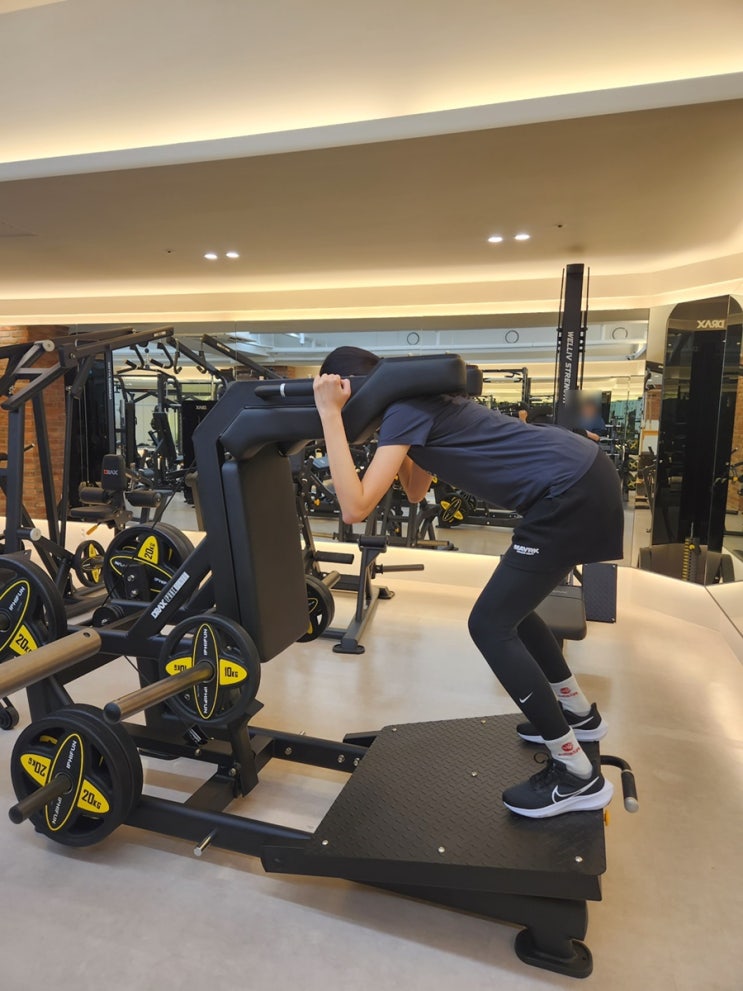  이대 PT 후기 4회차 하체운동 with 링크짐 예나쌤