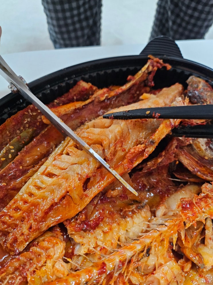  가산동맛집 마린보이코다리1번가 동태해물찜 가산점 배달 후기