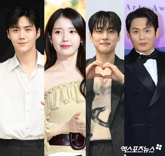 '폭싹즈' 다 모였다…아이유·김선호·학씨·은명이, 관식이 응원했다
