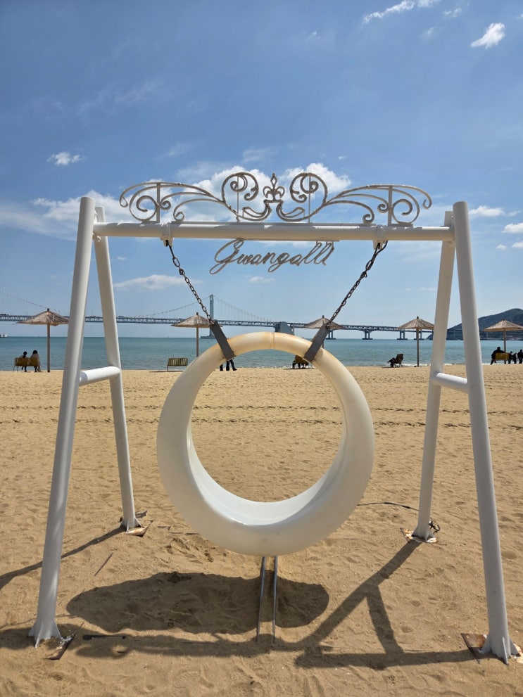  부산 광안리해수욕장 수영파이브 해수욕장 내 시설