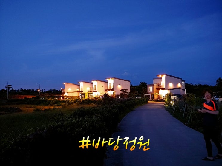  제주도 펜션 중 가족펜션 바다가 보이는 바당정원 예약 및 힐링 숙박후기!