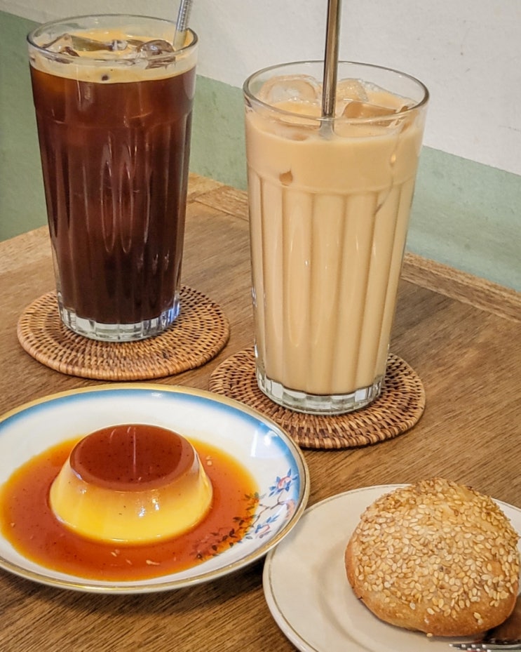  서울 푸딩 맛집 까페동향 영등포구청 카페