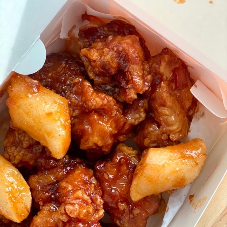  공덕 대흥 경의선숲길 근처 닭강정 포장 찐맛집, 마초닭강정