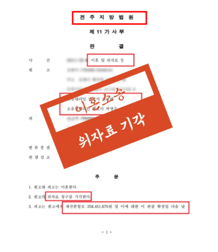 전주로펌 이혼 법무법인 대응전략은 관련 사진