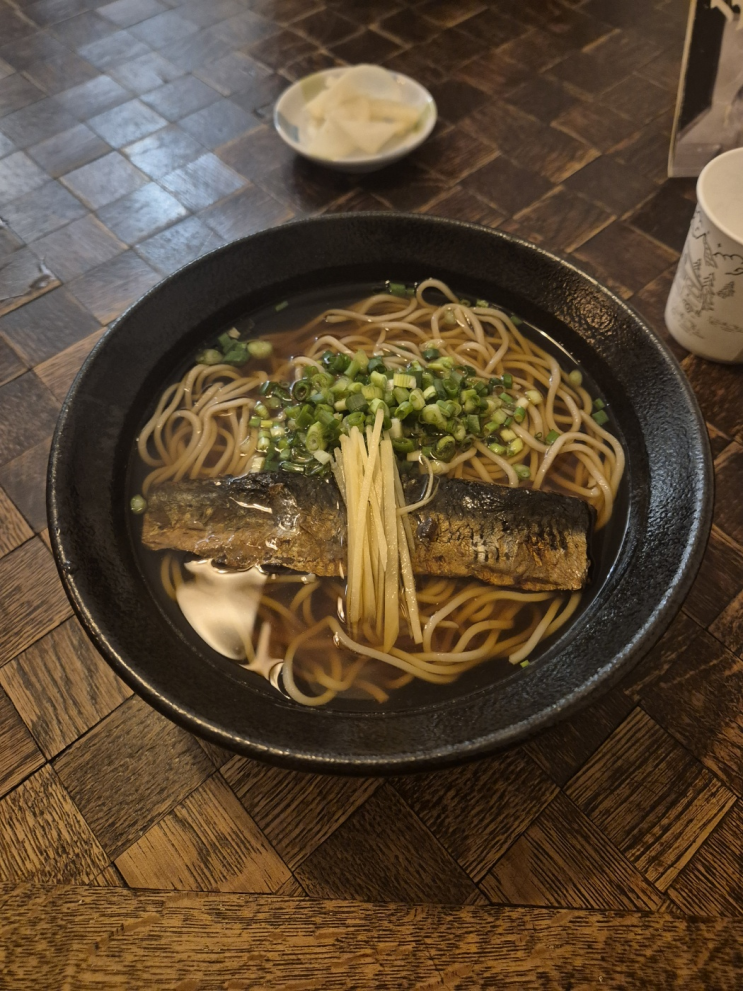  [성동구 성수동] 소바마에 (내가 알던 진한 쯔유의 맛은 니싱소바에서 찾을 수 없었다)