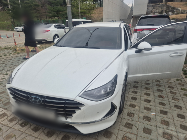  성남 출장세차 쏘나타 운전석 커피 흘림 시트 분해 세척 과정