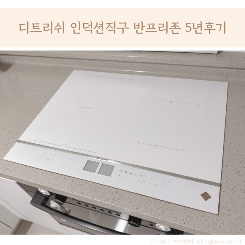 디트리쉬 인덕션 직구 설치, 반프리존 5년 사용 후기 장단점(DPI7686WP)