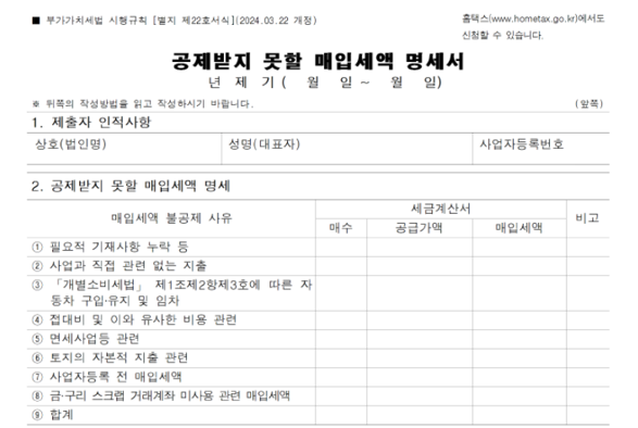  알면 돈 버는 부가세(부가가치세) 매입세액 불공제 - 약국 세금(세무), 병의원 세무(세금)