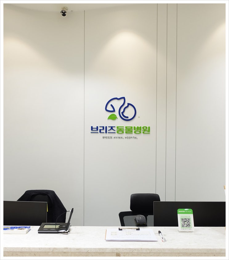  동물병원간판, 브리즈 동물병원 시공