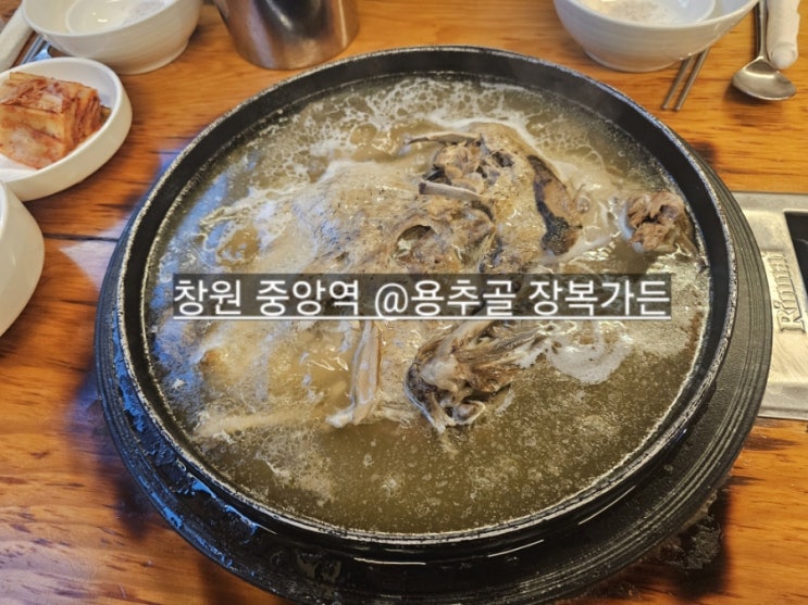 창원 용동 용추골 장복가든 창원중앙역 오리백숙 , 오리불고기 맛집