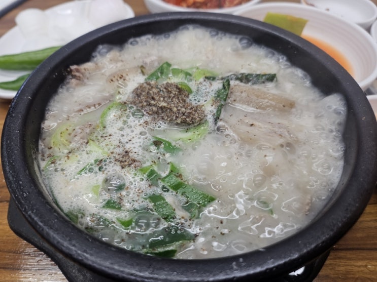  서울3대 순대국이라는 보라매공원 서일순대국