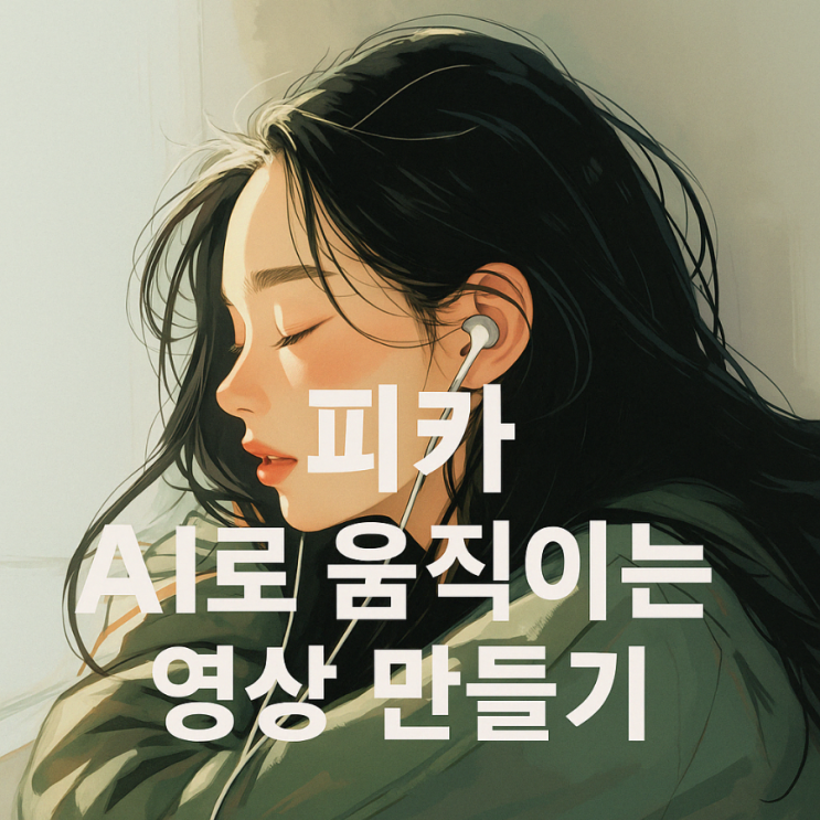  피카AI로 이미지,사진 파일을 영상으로 만들기