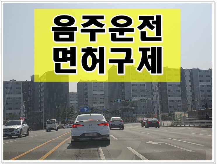  알콜수치 음주운전  0.096% 면허취소 구제 및 양형자료 제출