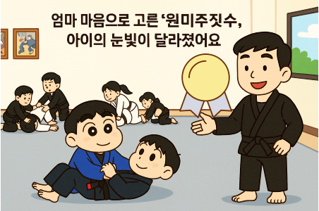  부천주짓수 키즈수업, 학교폭력예방까지 OK 원미주짓수