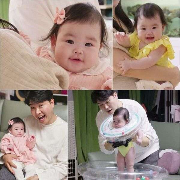 '슈돌' 박수홍 딸 재이, 150일 만에 '폭풍 성장'…요정 비주얼 '심쿵'