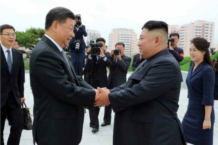 시진핑에 답전... “<b>북중친선</b>, 더 높은 단계로 강화 발전할 것”