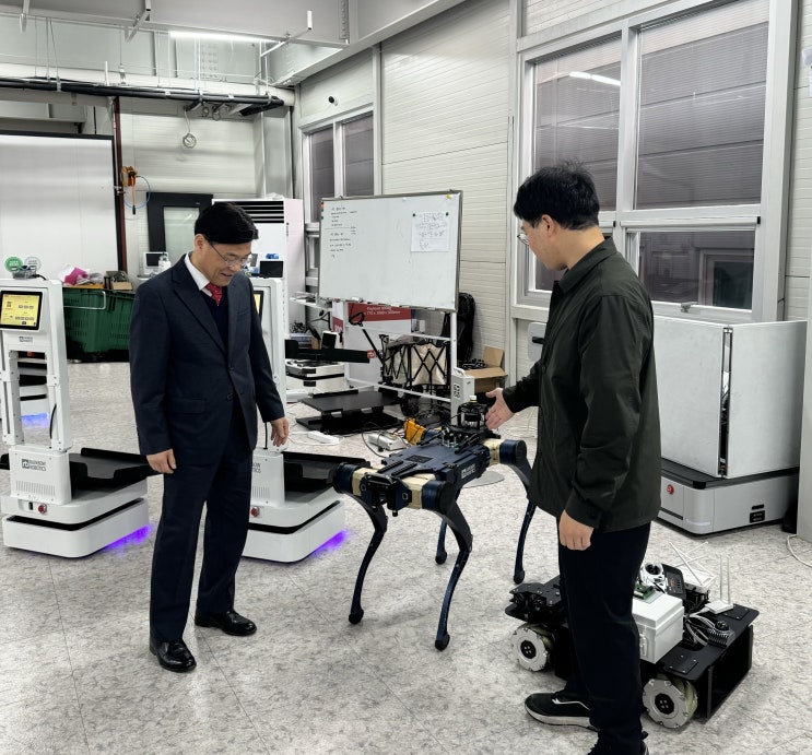  조달청, 로봇기업 방문 및 판로지원 모색