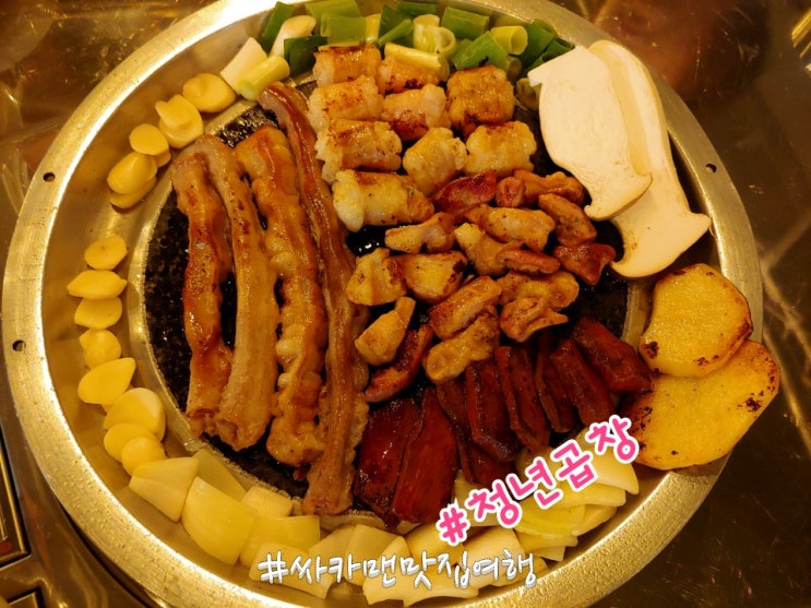  제주도 한경면 곱창 맛집 청수청년곱창 초벌구이로 편안하고 맛있게. 반딧불이가 사는 청정지역