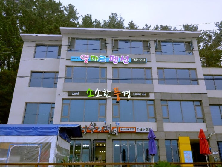  거제도 숙박 추천 거제 엘마르펜션 깔끔하고 바다가 보이는 경치 좋은 펜션이에요.