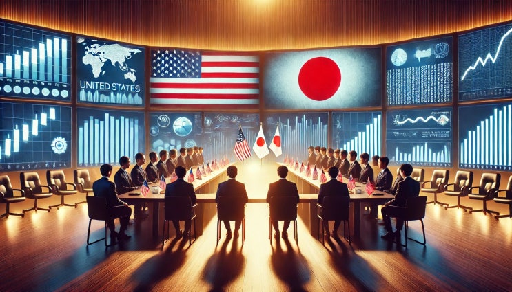트럼프, 美日 <b>관세 협상</b>