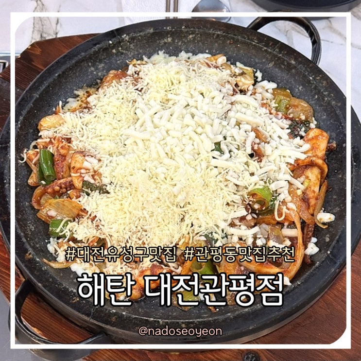  대전 유성구 오징어볶음 맛집 해탄 대전관평점