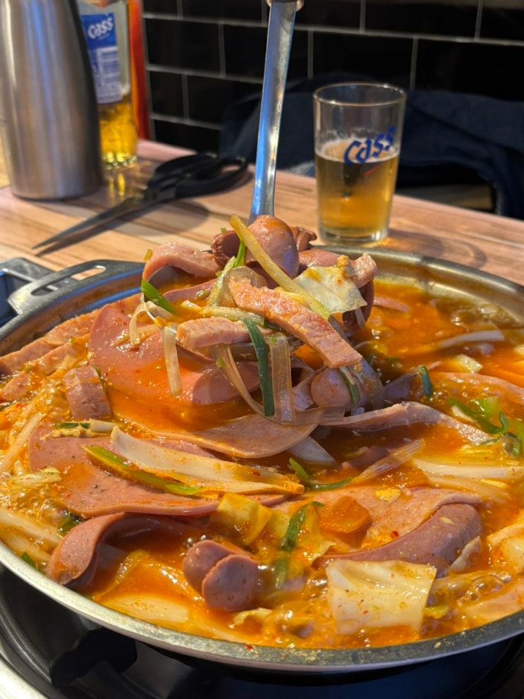  종각역 밥집 부대찌개 맛집 라면사리 무제한, 이태리부대찌개 종각역점