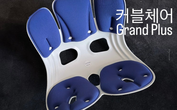  덩치 큰 사람도 바른 자세로 편안하게 교정 가능한 커블체어 그랜드 플러스