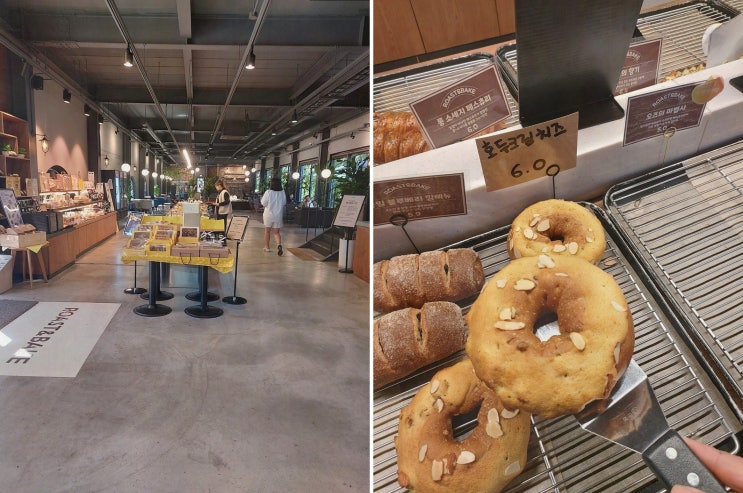  신선한 빵으로 입맛을 사로잡는 로스트앤베이크 용인베이커리카페