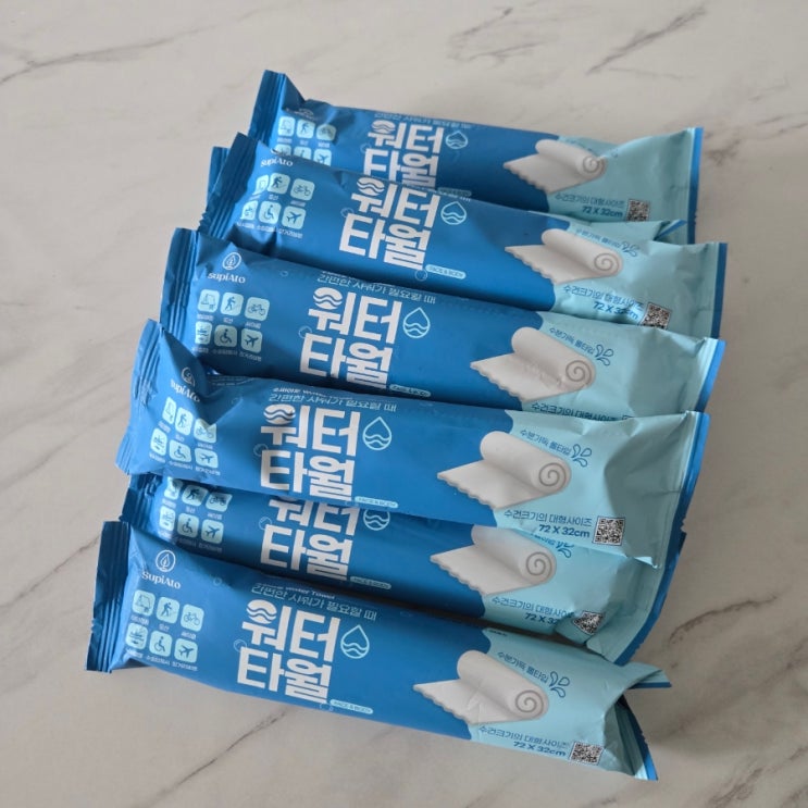 수피아토 워터타월 더운 여름 여행&캠핑 필수템이네요!