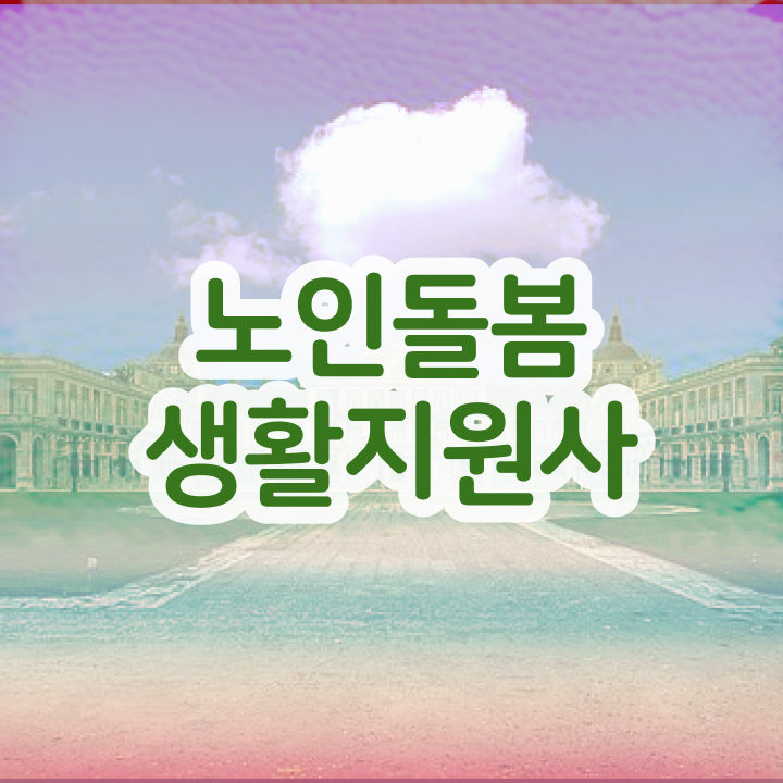  노인복지 자격증 , 노인돌봄생활지원사 자격증 1달 만에 합격한 후기 정보 퍼펙트 요약