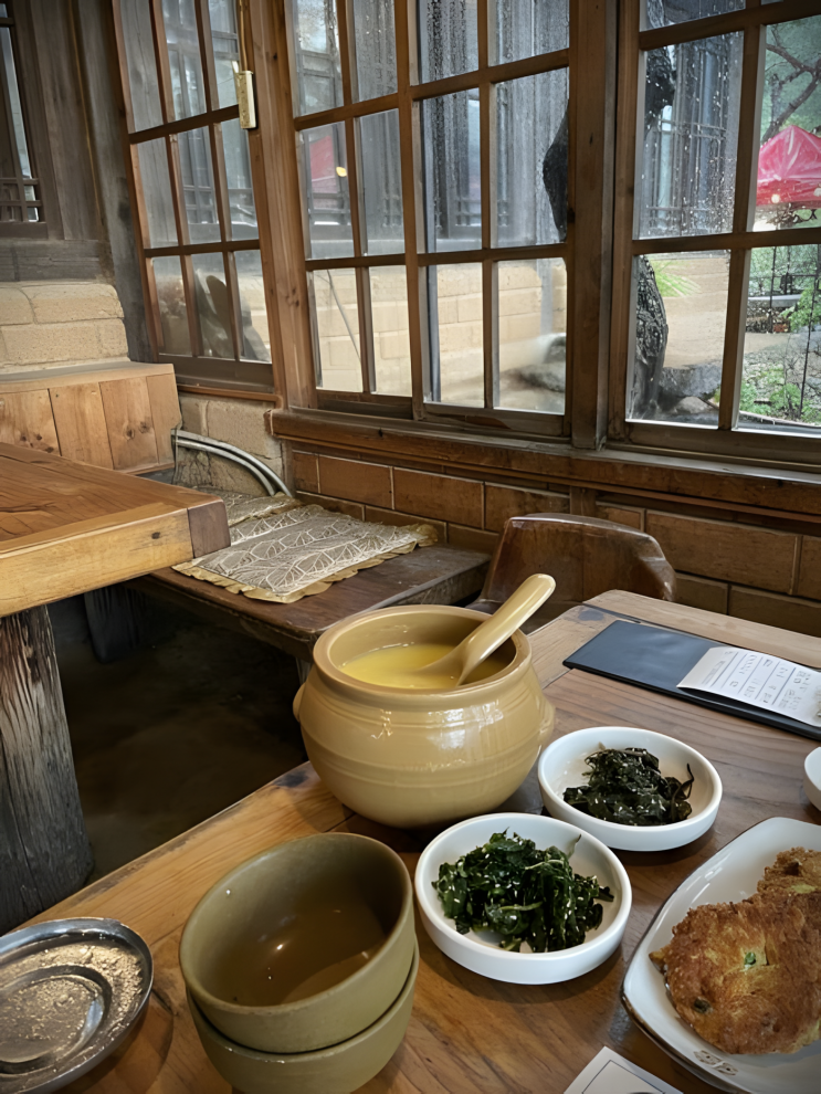  오남저수지 맛집 다송한정식 - 저수지 뷰에 힐링하며 동동주한잔