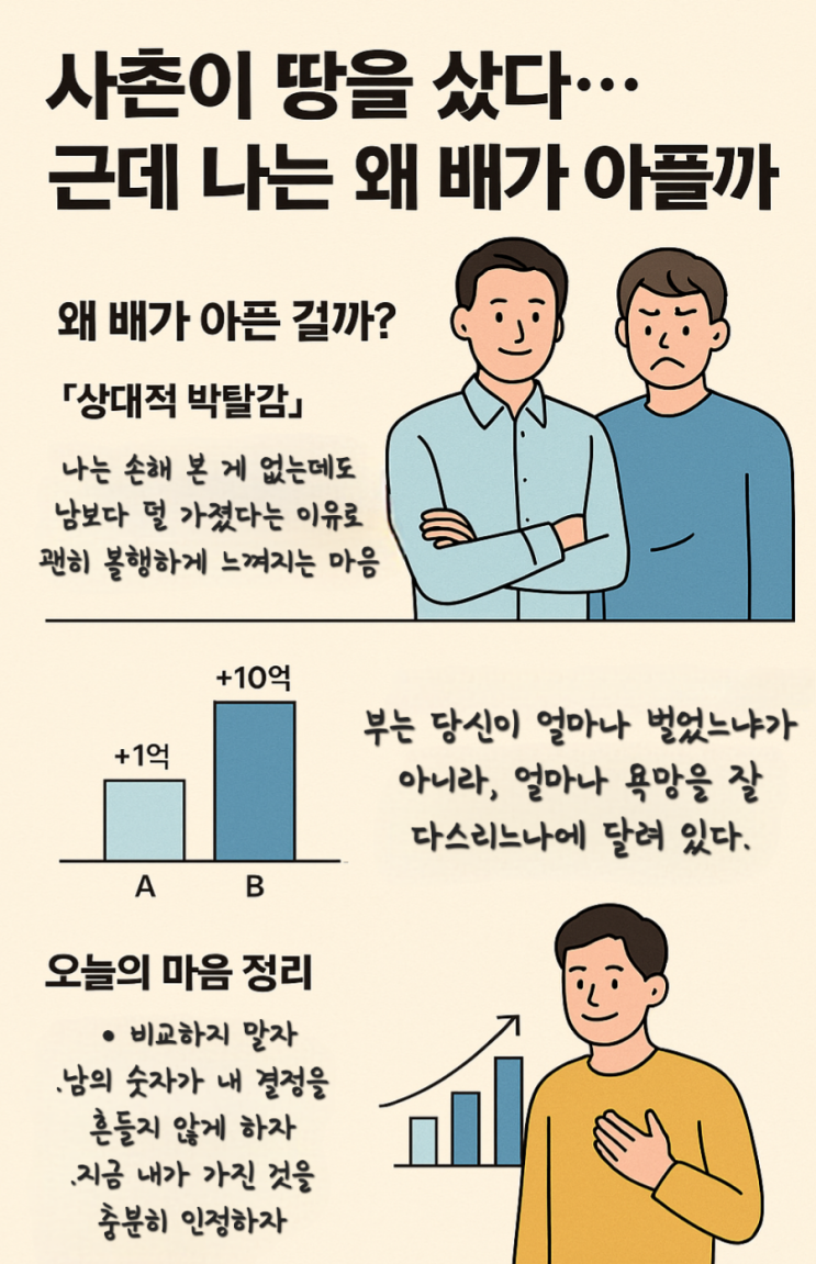 남의 성공이 내 불행이 되는 이유 (부동산 편) 남의 성공이 내 불행이 되는 이유 (부동산 편)