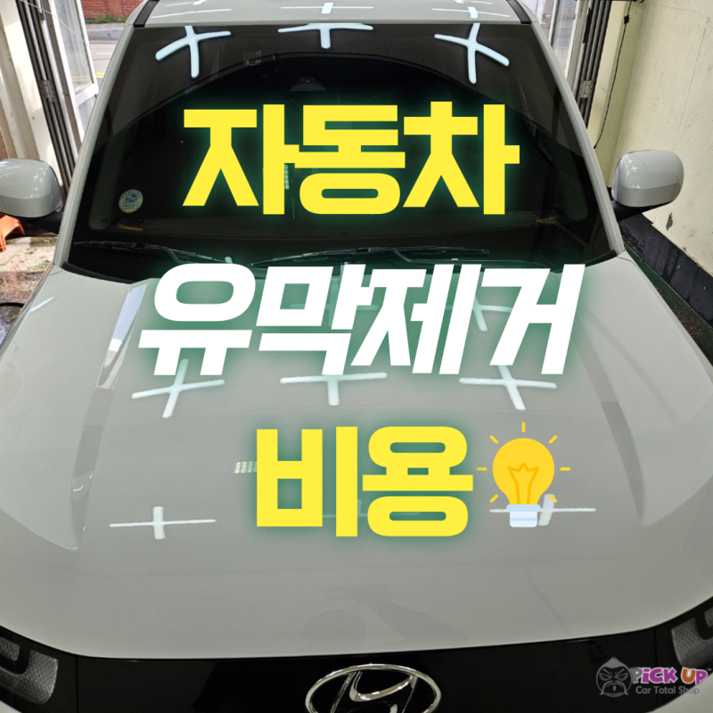 자동차 유막제거 비용, 실제 시공 과정