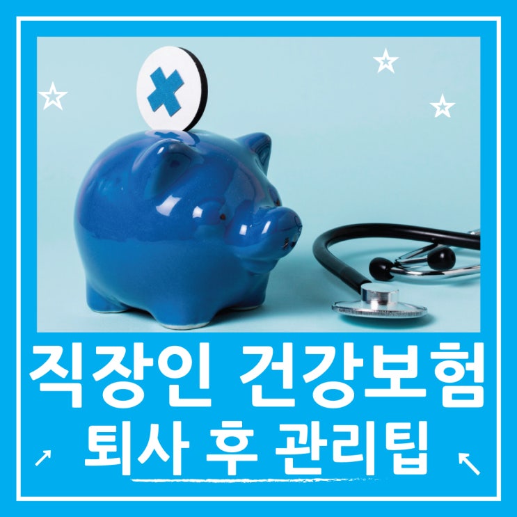  퇴사 후 건강보험 납부 방법 관리 팁 공유