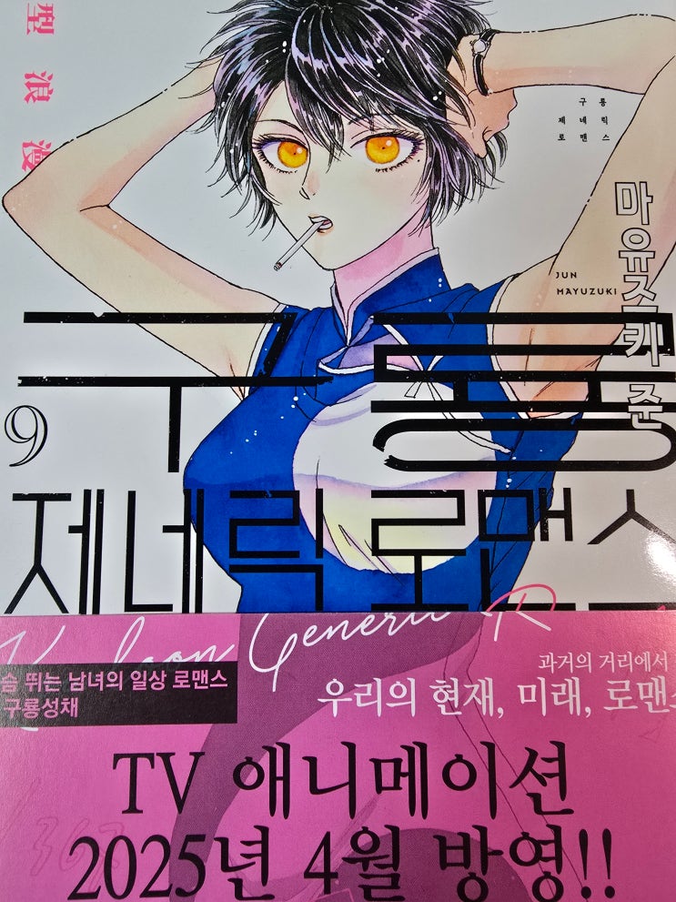  구룡 제네릭 로맨스 9권 리뷰, 애니, 영화, 증쇄정보
