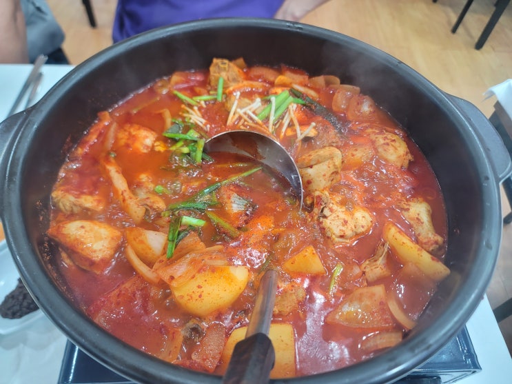  강원 원주 관설동 닭볶음탕 맛집 삼부자집 내 돈 내산 후기