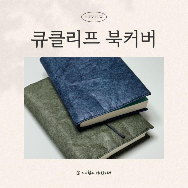 Qleef :: Reading Items, Reading Goods, Kim Go-eun Tyvek Private Book Cover Blue S, Olive M Comparison Review