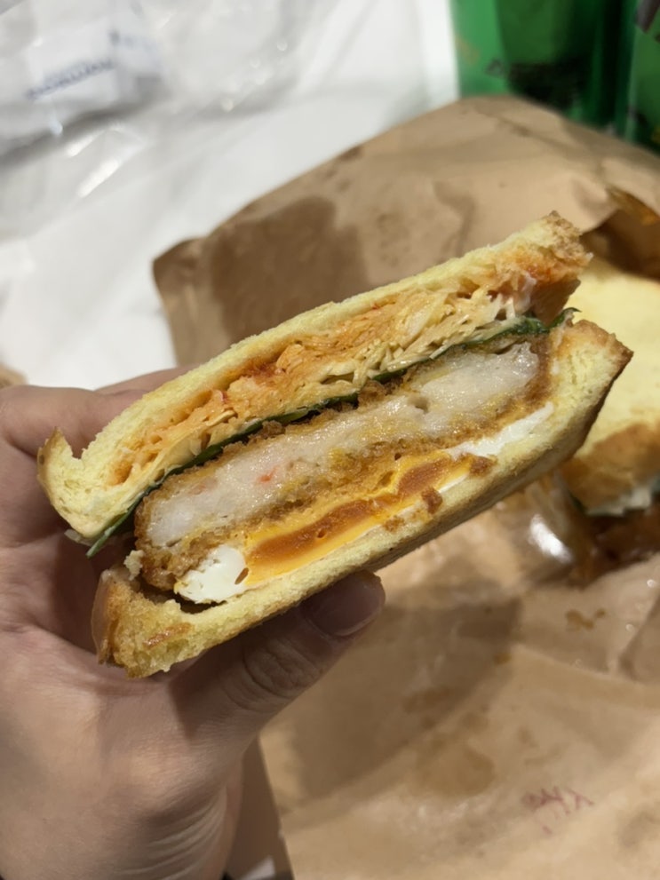  경희궁 카페 서대문역 토스트 간식 단체 주문 가능, 우리동네 토스트