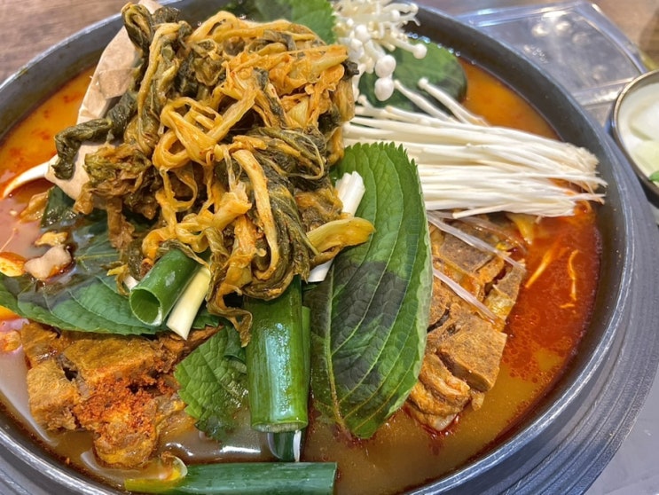  평택역밥집 참이맛감자탕&순대국 만족 식사 후기