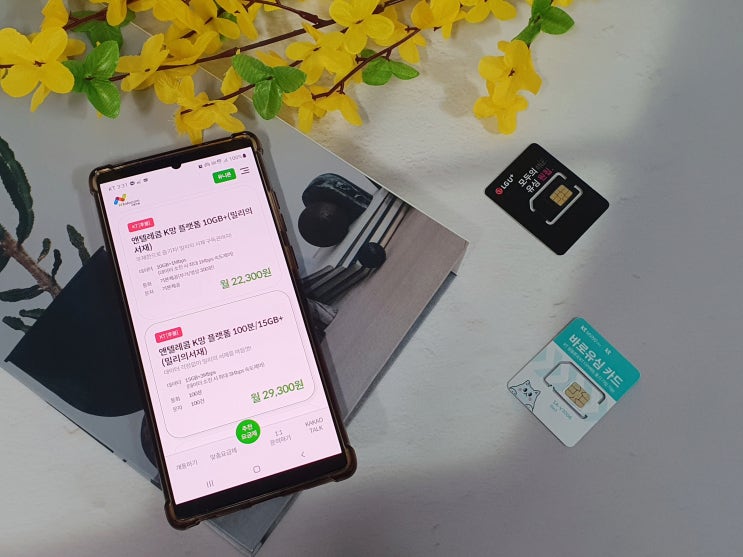  KT, LG 알뜰폰 요금제 비교 후 개통 방법까지 정리