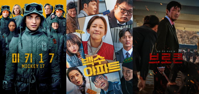 홈초이스, 4월 2주차 영화 TOP3 발표···봉준호 감독 ‘미키17’ 1위