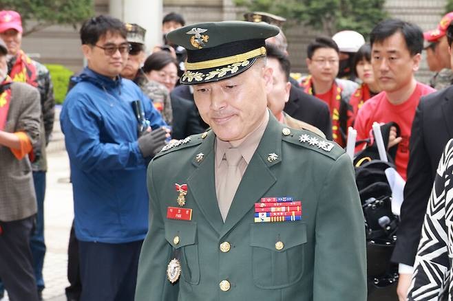 <b>박정훈 대령</b> 항소심 개시... 지휘… <b>윤석열</b> 대통령 <b>증인 신청</b> 왜?