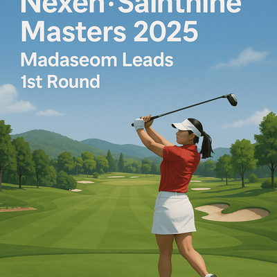 <b>KLPGA 넥센</b>·<b>세인트나인</b> 마스터즈 2025 1라운드 - <b>마다솜</b>... 