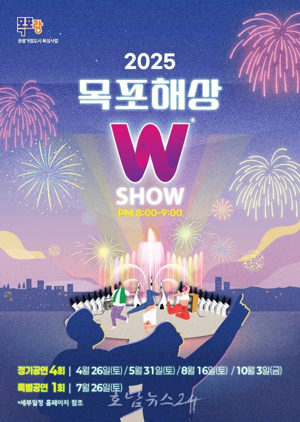  한층 더 강렬해진 ‘2025 목포해상W쇼’, 4월 26일 첫 공연 시작