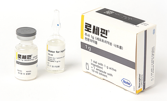  세프트리악손 IM의 '데포 효과', 임질 치료 시 IV 투여의 약리학적 근거