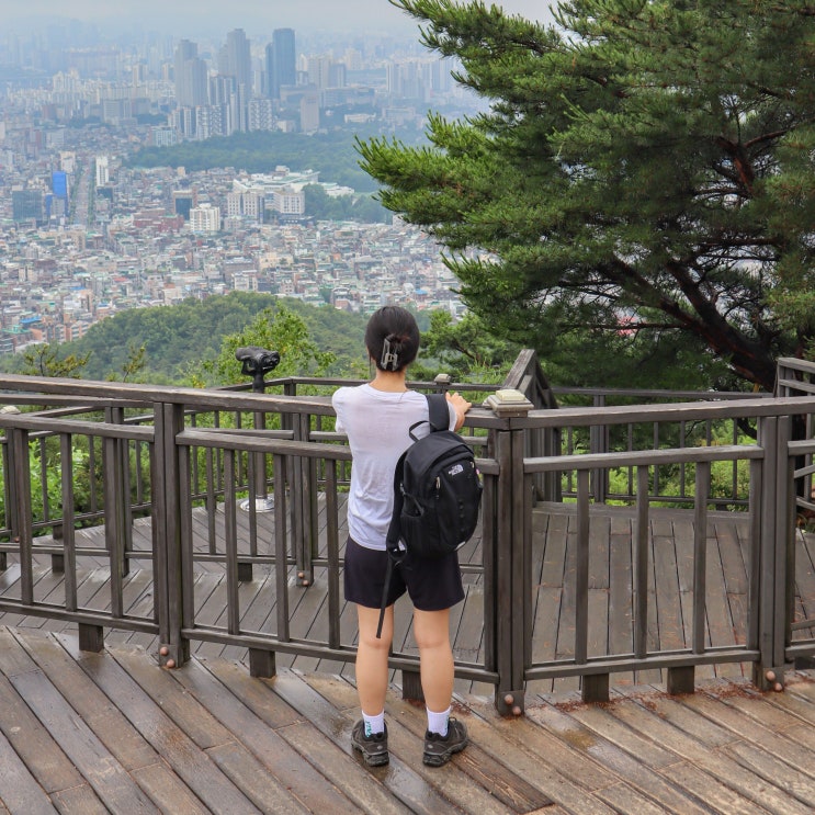  아차산 초보 등산 코스 둘레길 주차