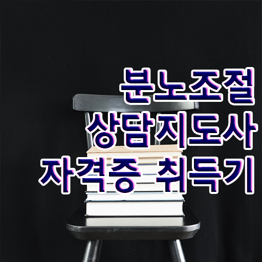  , 분노조절상담지도사 실무경력 없어도 인강만 듣고 간단하게 준비했던 팁