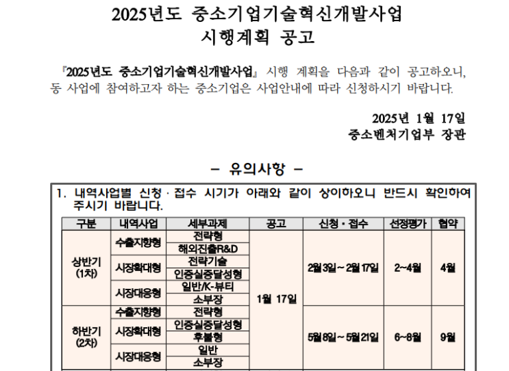  시장대응형 과제 성공! 5억 지원 놓치지 마세요!