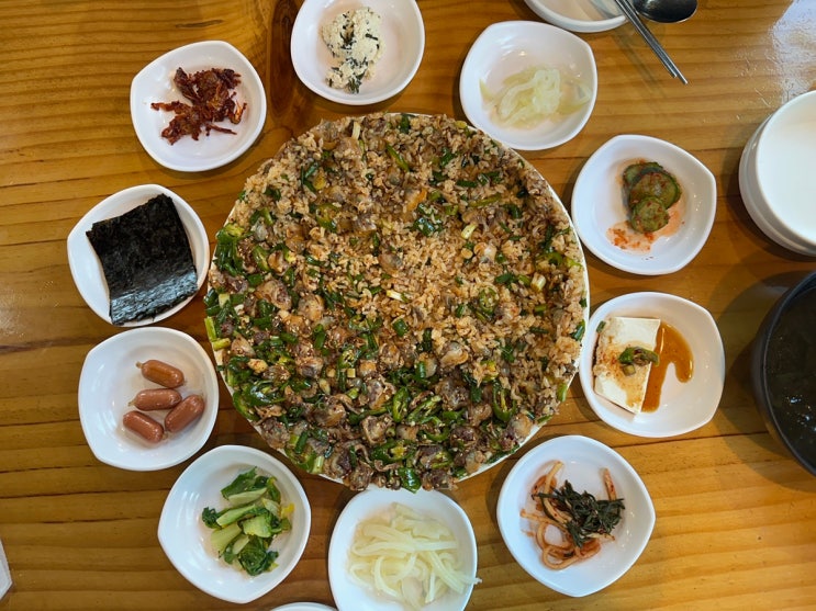  강릉 현지인맛집 꼭 들려야 하는 꼬막비빔밥 원조 엄지네꼬막집 웨이팅 주차정보