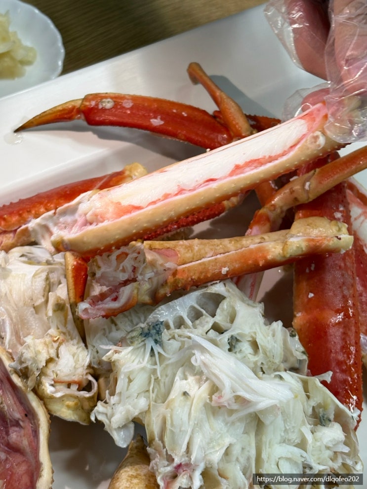  영등포 오태호킹크랩 봄도다리 서비스 제철4월 대게 맛집